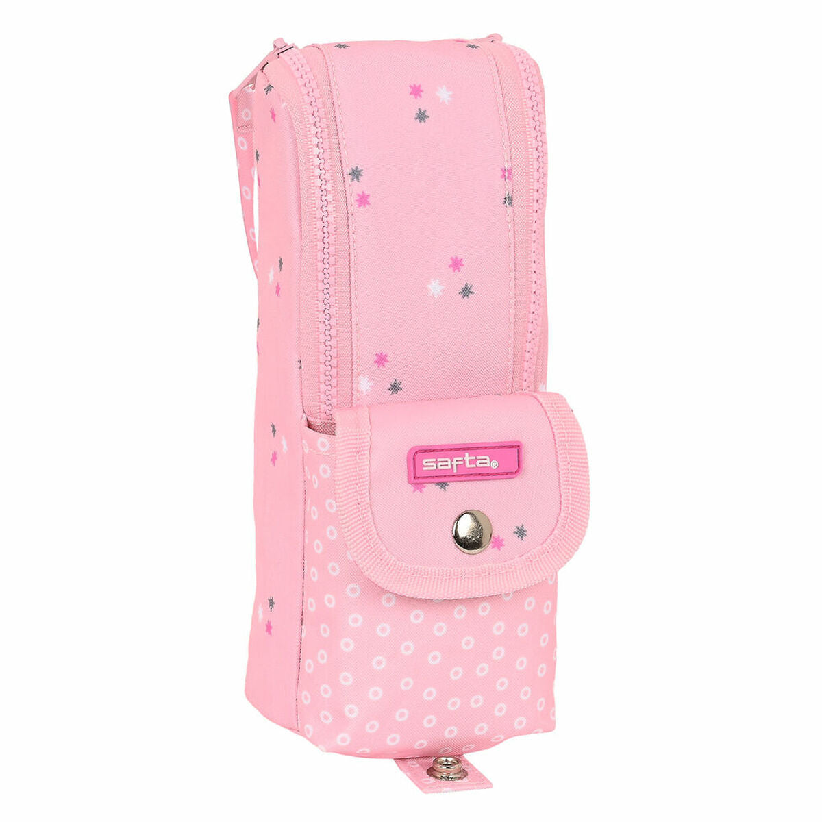 Penar Școlar Safta Love Yourself Roz (6 x 21 x 6 cm) - Birou și papetărie, Material școlar și educațional