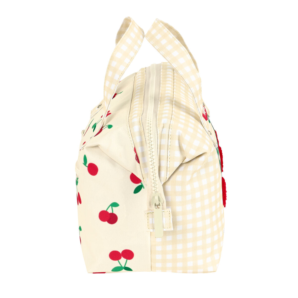 Trusă Școlară Safta Cherry Bej 26.5 x 17.5 x 12.5 cm - Birou și papetărie, Material școlar și educațional