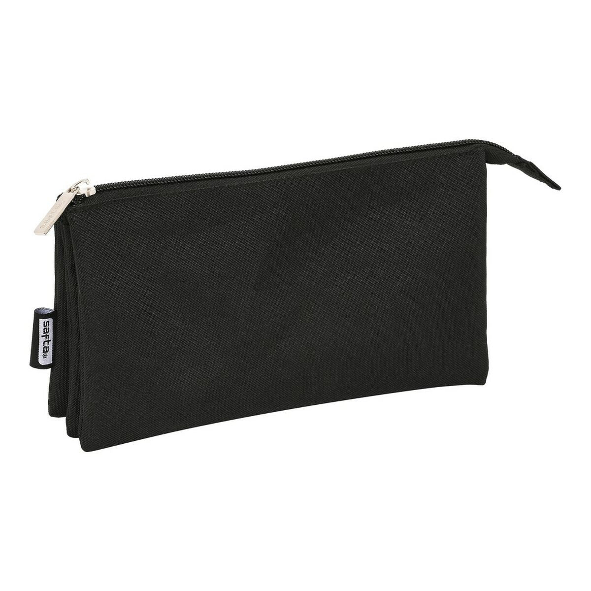 Penar Școlar Safta Negru (22 x 12 x 3 cm) - Birou și papetărie, Material școlar și educațional