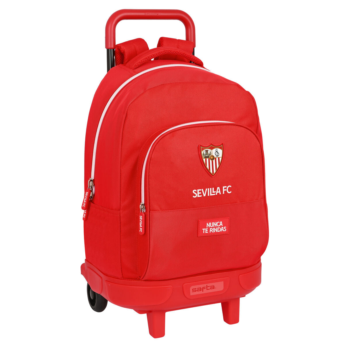Ghiozdan cu Roți Sevilla Fútbol Club Roșu (33 x 45 x 22 cm) - Birou și papetărie, Material școlar și educațional