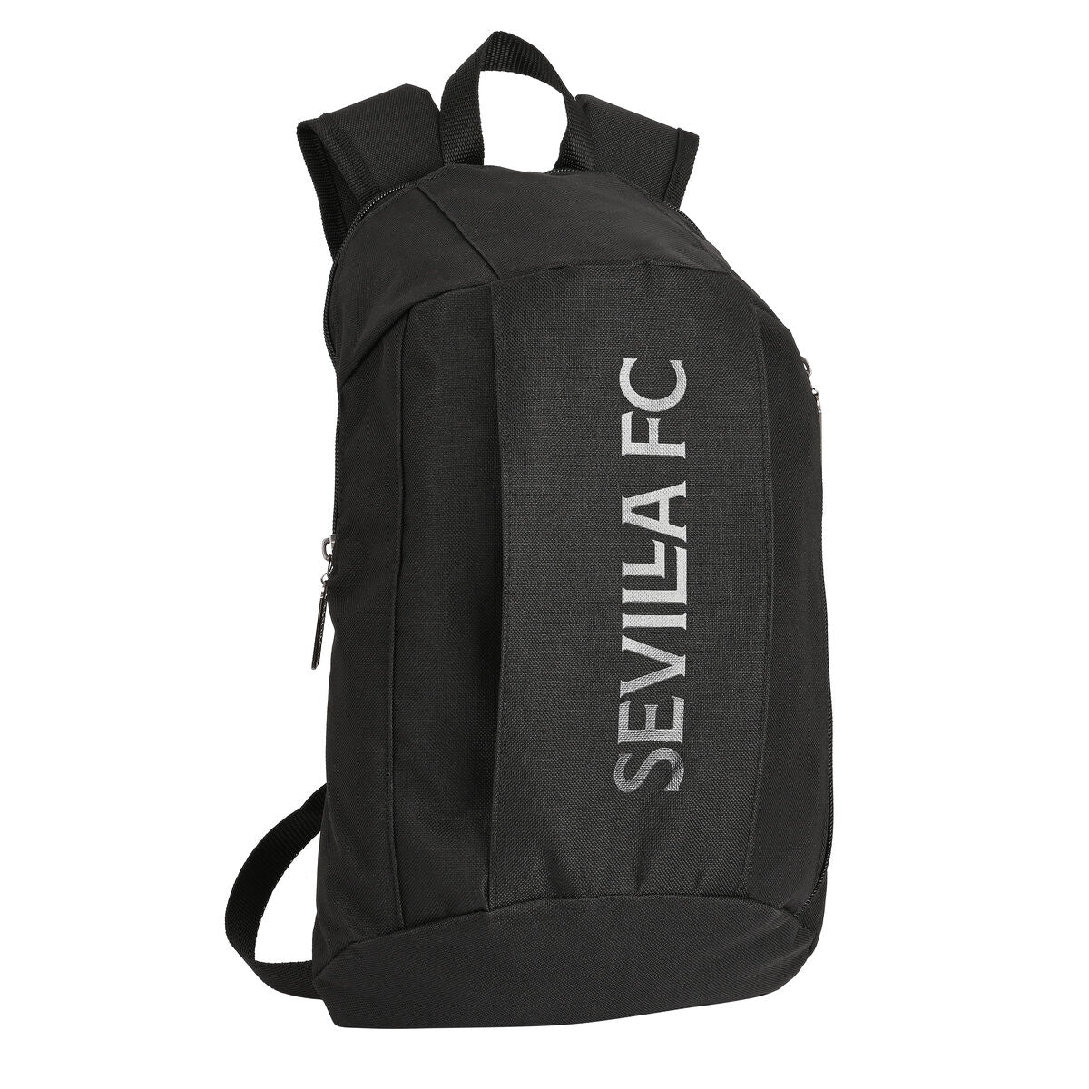 Rucsac pentru Copii Sevilla Fútbol Club Teen Mini Negru (22 x 39 x 10 cm) - Birou și papetărie, Material școlar și educațional