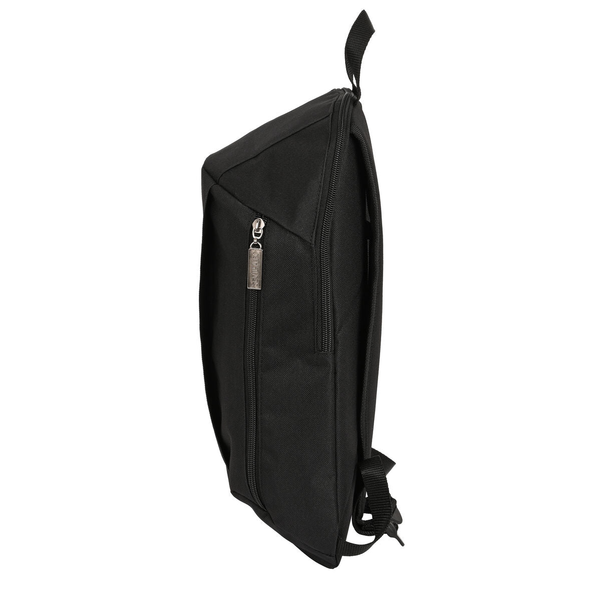 Rucsac pentru Copii Sevilla Fútbol Club Teen Mini Negru (22 x 39 x 10 cm) - Birou și papetărie, Material școlar și educațional