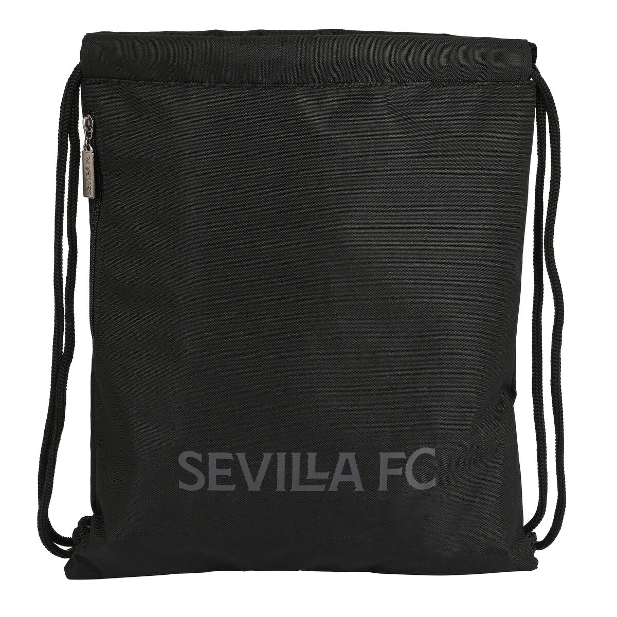 Geantă Rucsac cu Bretele Sevilla Fútbol Club Teen 35 x 40 x 1 cm Negru - Birou și papetărie, Material școlar și educațional
