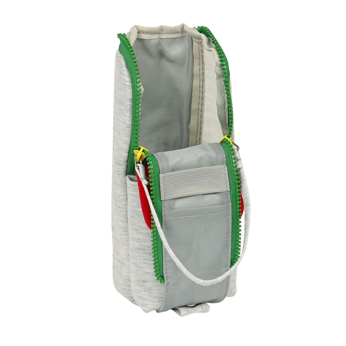 Penar Școlar Benetton Pop Gri (6 x 21 x 6 cm) - Birou și papetărie, Material școlar și educațional