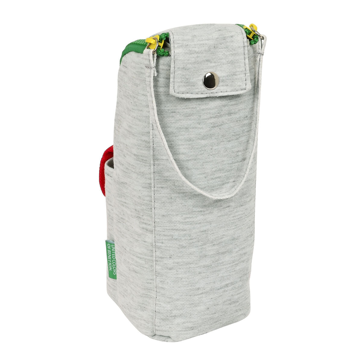 Penar Școlar Benetton Pop Gri (6 x 21 x 6 cm) - Birou și papetărie, Material școlar și educațional