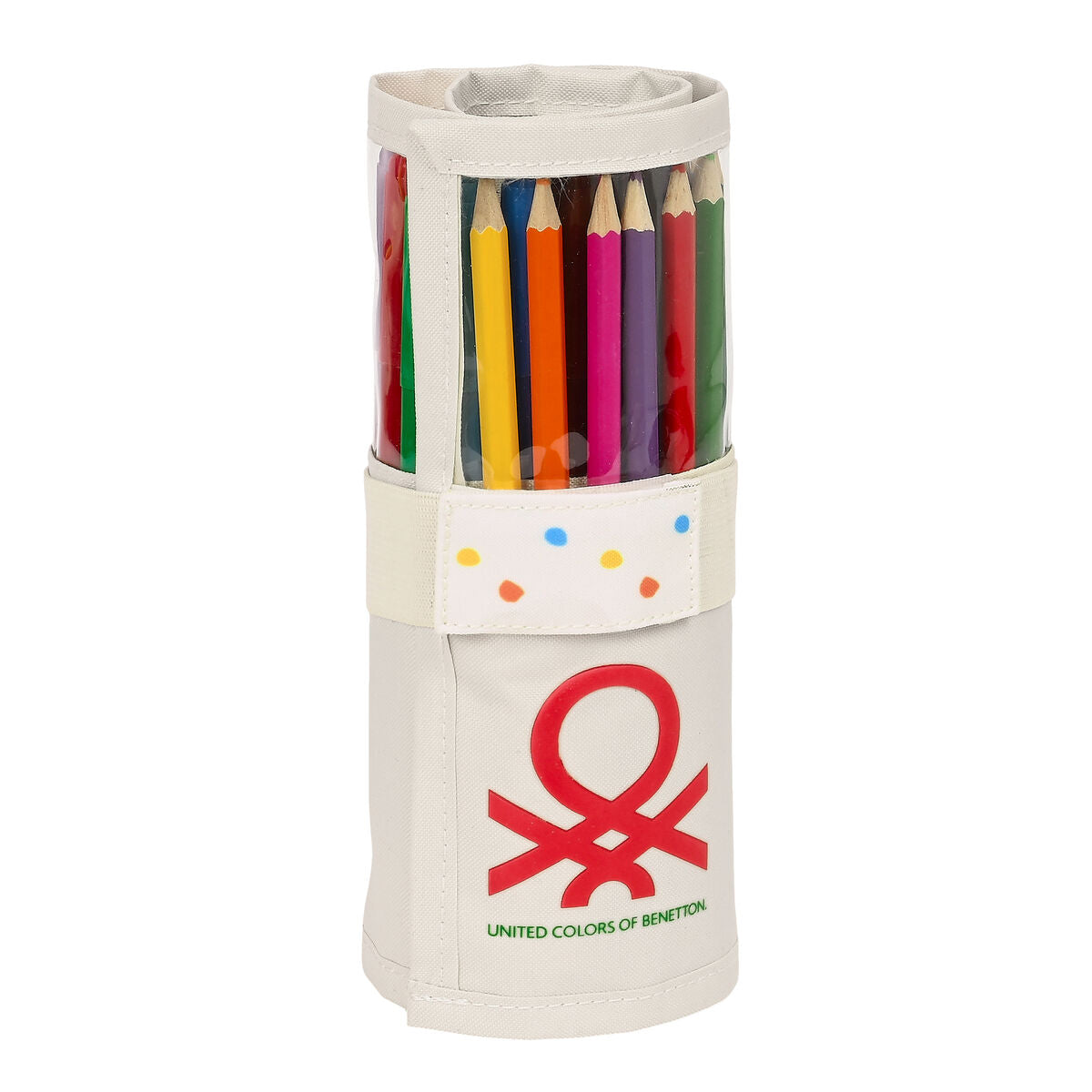Penar cu Accesorii Benetton Topitos (27 Piese) (7 x 20 x 7 cm) - Birou și papetărie, Material școlar și educațional