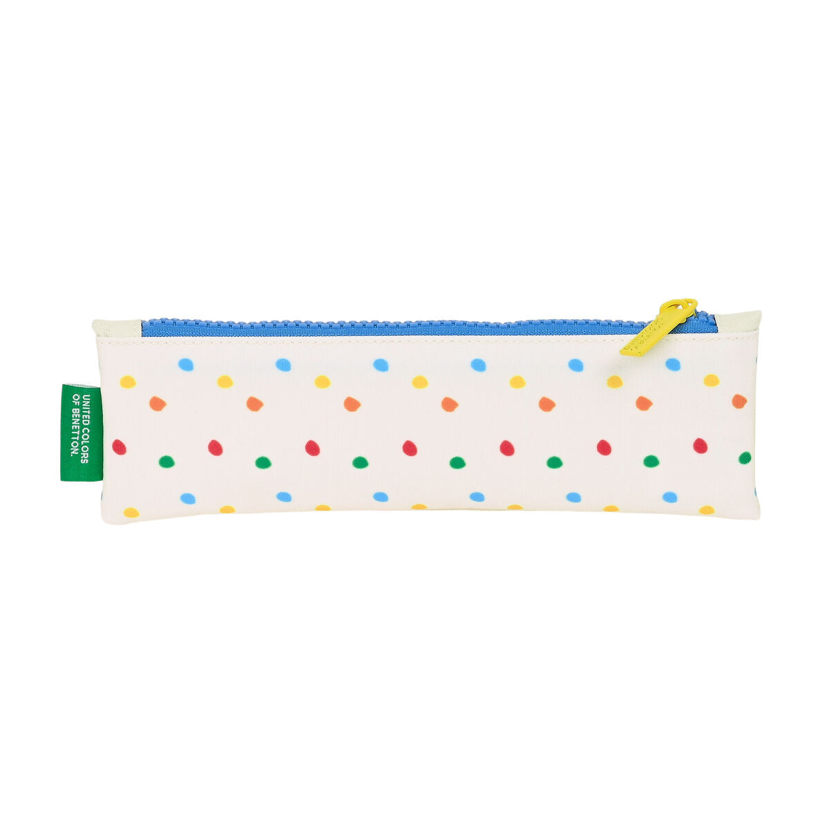 Penar Școlar Benetton Topitos Alb (20 x 6 x 1 cm) - Birou și papetărie, Material școlar și educațional