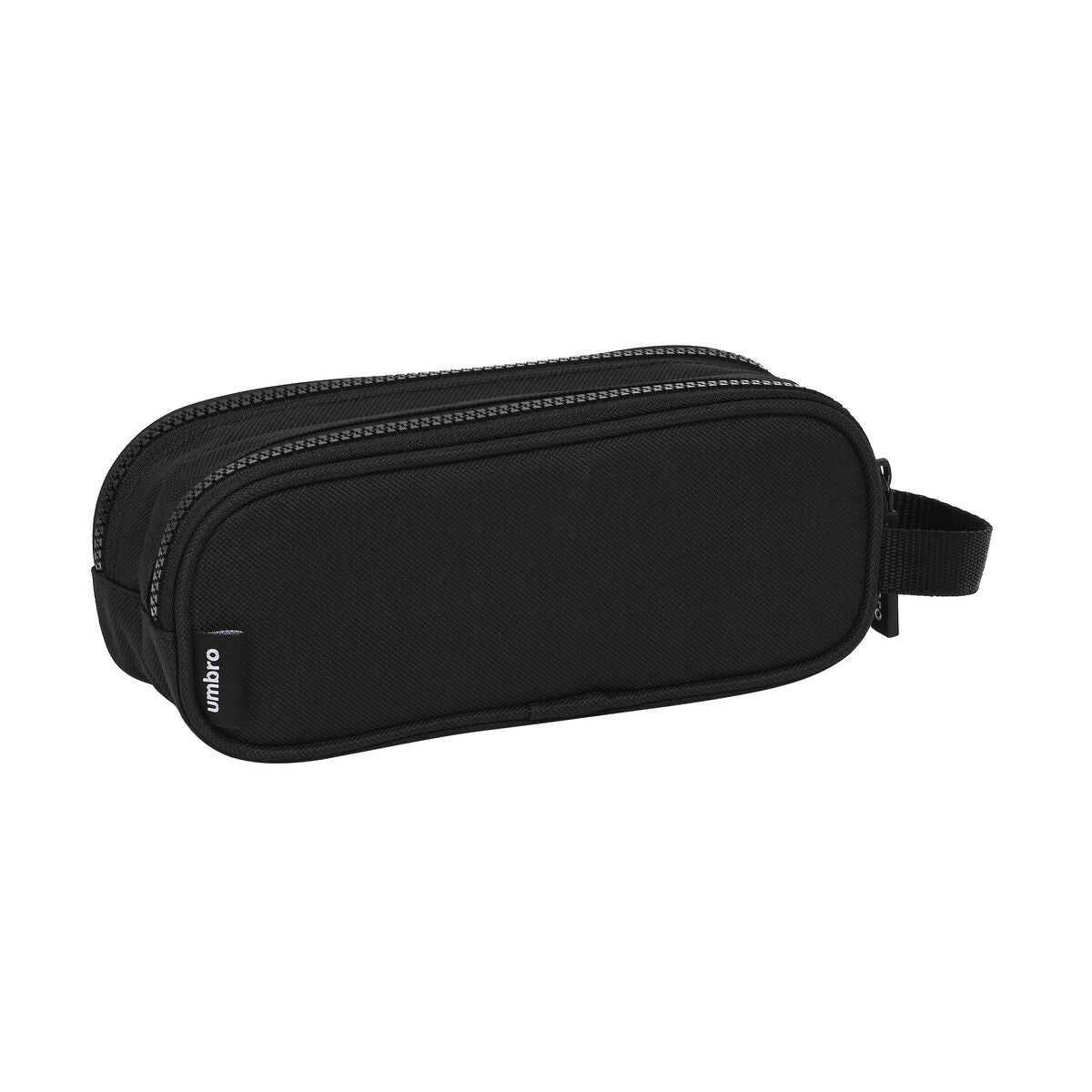 Penar dublu Umbro Flash Negru 21 x 8 x 6 cm - Birou și papetărie, Material școlar și educațional