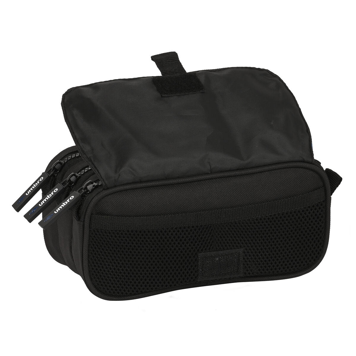Penar triplu Umbro Flash Negru (21,5 x 10 x 8 cm) - Birou și papetărie, Material școlar și educațional