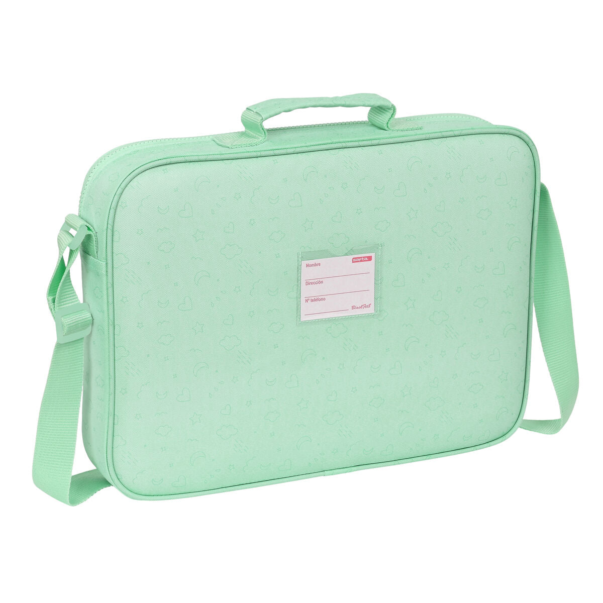 ghiozdan de școală BlackFit8 Moon Verde 38 x 28 x 6 cm - Birou și papetărie, Material școlar și educațional