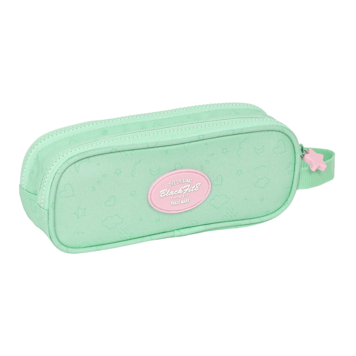 Penar dublu BlackFit8 Moon Verde 21 x 8 x 6 cm - Birou și papetărie, Material școlar și educațional