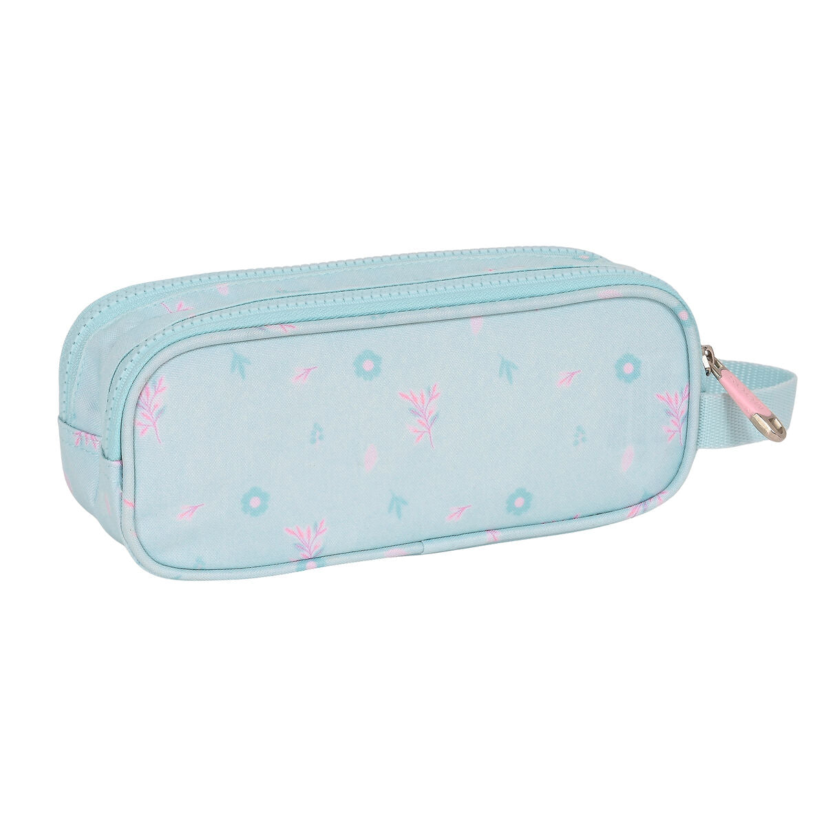 Penar dublu Moos Garden Turquoise 21 x 8 x 6 cm - Birou și papetărie, Material școlar și educațional