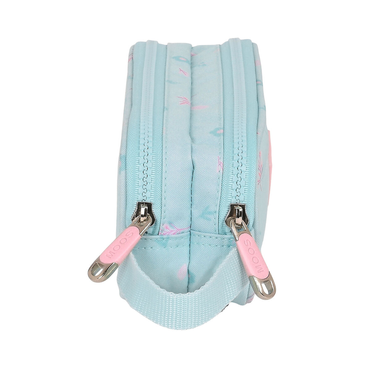 Penar dublu Moos Garden Turquoise 21 x 8 x 6 cm - Birou și papetărie, Material școlar și educațional