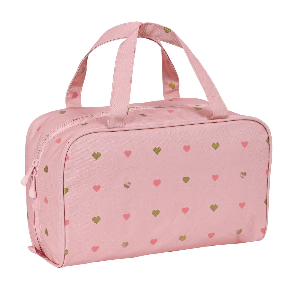Trusă Școlară Glow Lab Hearts Roz 31 x 14 x 19 cm - Birou și papetărie, Material școlar și educațional