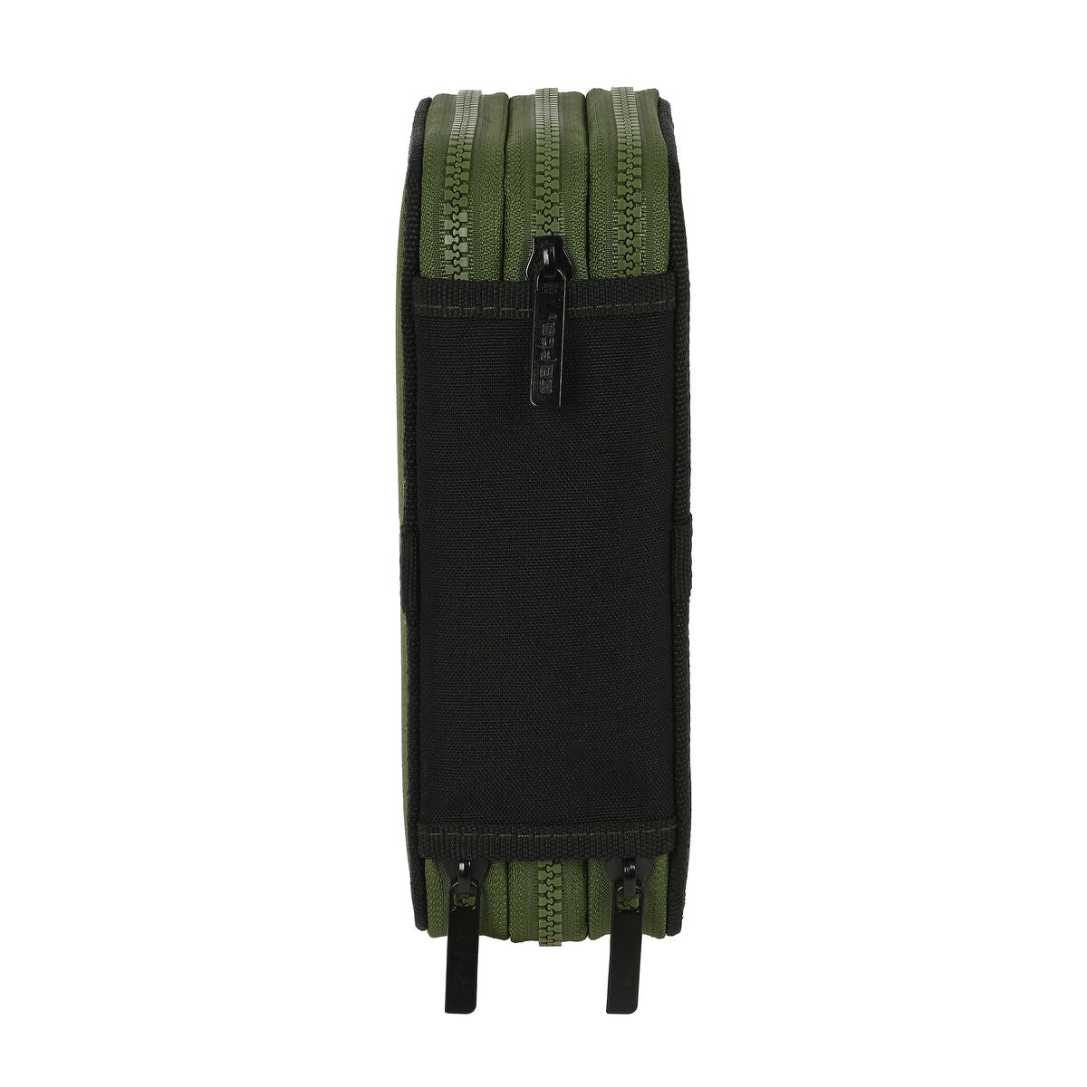 Penar Triplu Safta Dark forest Negru Verde 12.5 x 19.5 x 5.5 cm (36 Piese) - Birou și papetărie, Material școlar și educațional