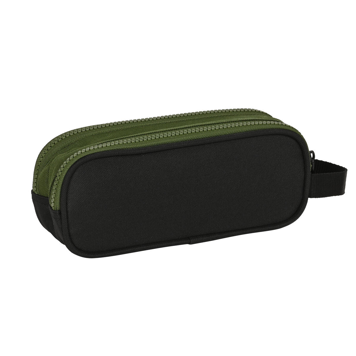 Penar dublu Safta Dark forest Negru Verde 21 x 8 x 6 cm - Birou și papetărie, Material școlar și educațional