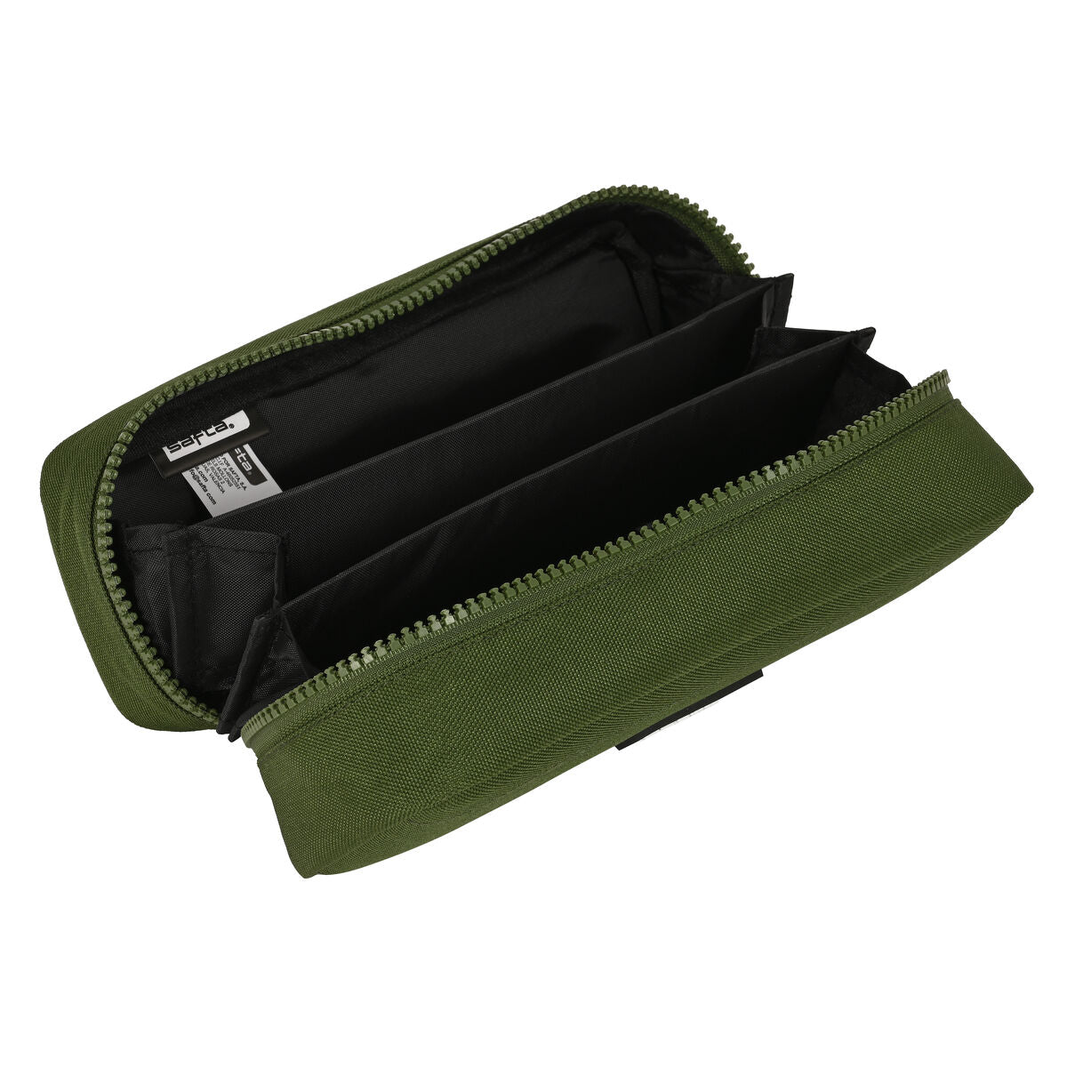 Penar Școlar Safta Dark forest Negru Verde 21 x 8 x 8 cm - Birou și papetărie, Material școlar și educațional