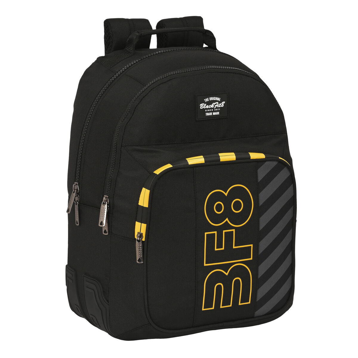 Ghiozdan BlackFit8 Zone Negru 32 x 42 x 15 cm - Birou și papetărie, Material școlar și educațional