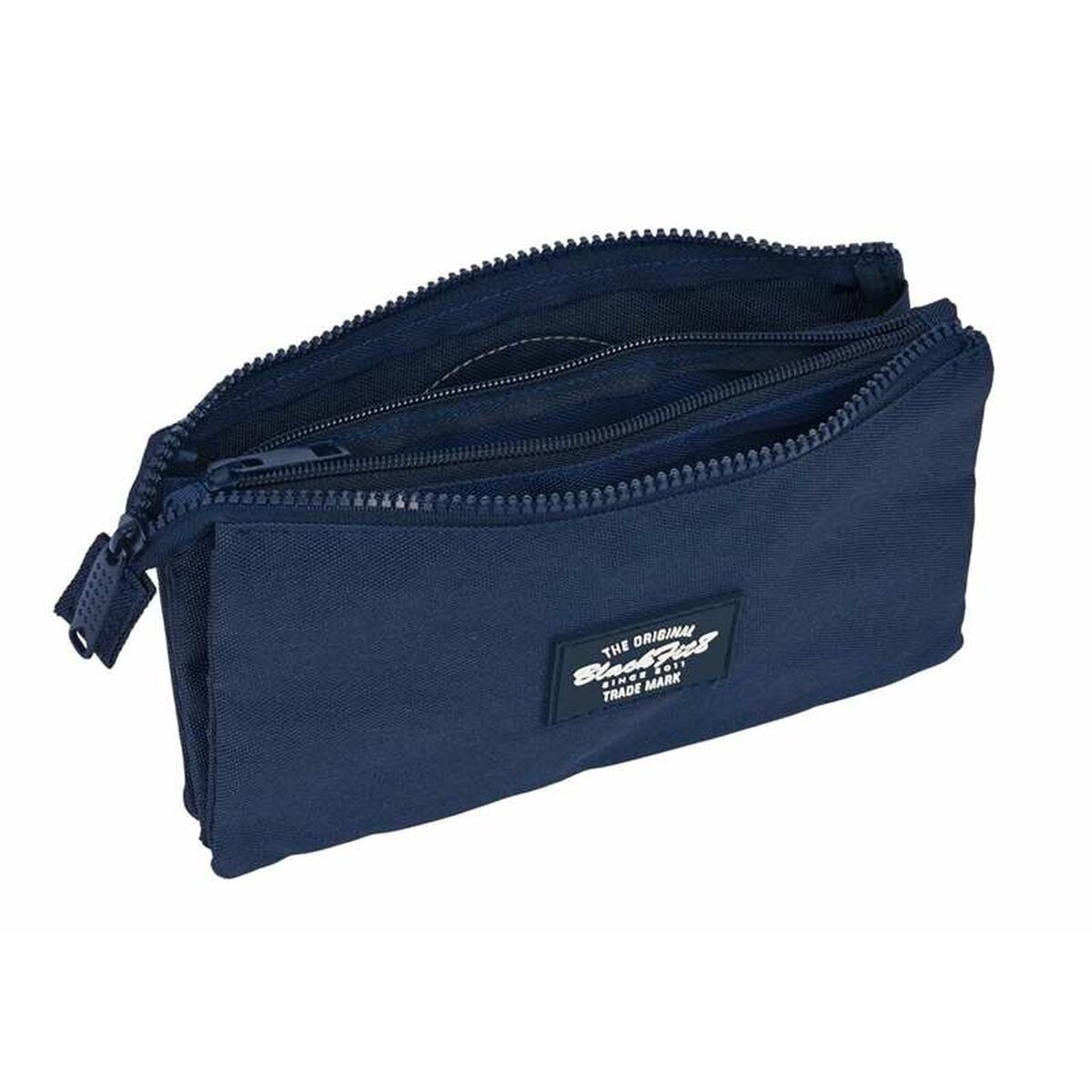 Penar triplu BlackFit8 Albastru 22 x 12 x 3 cm - Birou și papetărie, Material școlar și educațional