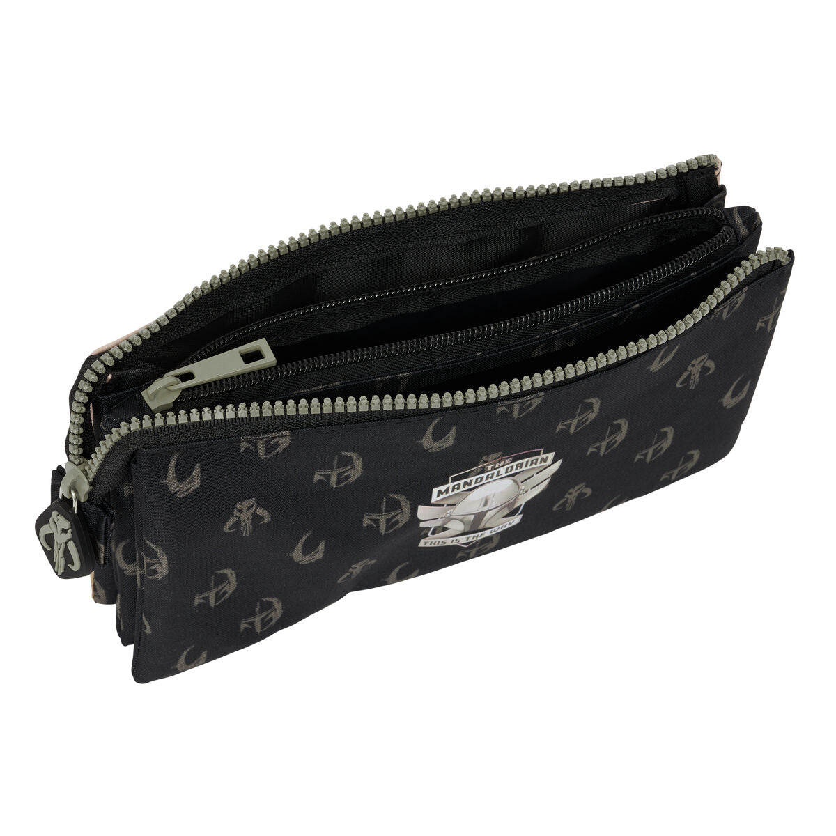 Penar dublu The Mandalorian This is the way Negru 22 x 12 x 3 cm - Birou și papetărie, Material școlar și educațional