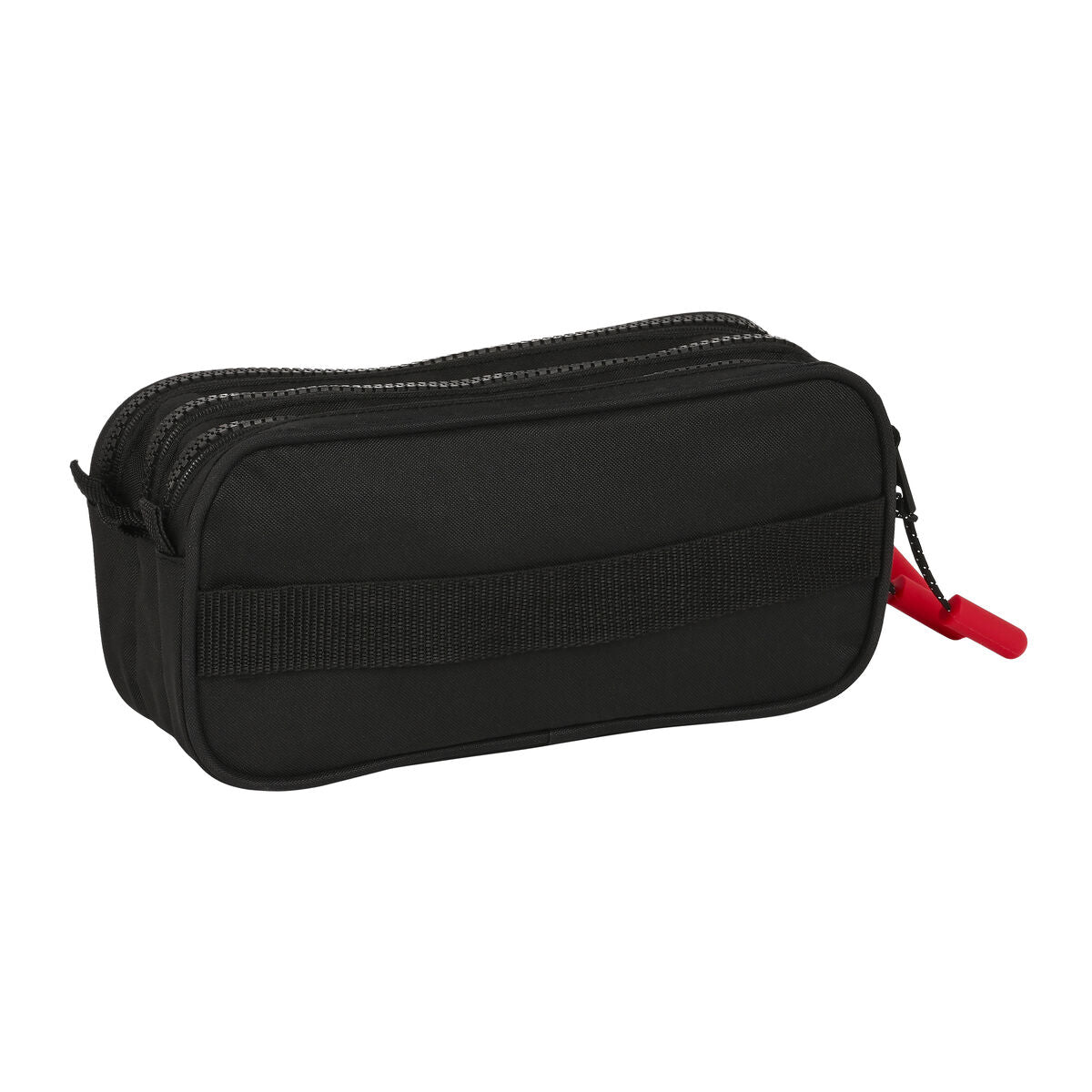 Penar triplu Paul Frank Campers Negru (21,5 x 10 x 8 cm) - Birou și papetărie, Material școlar și educațional