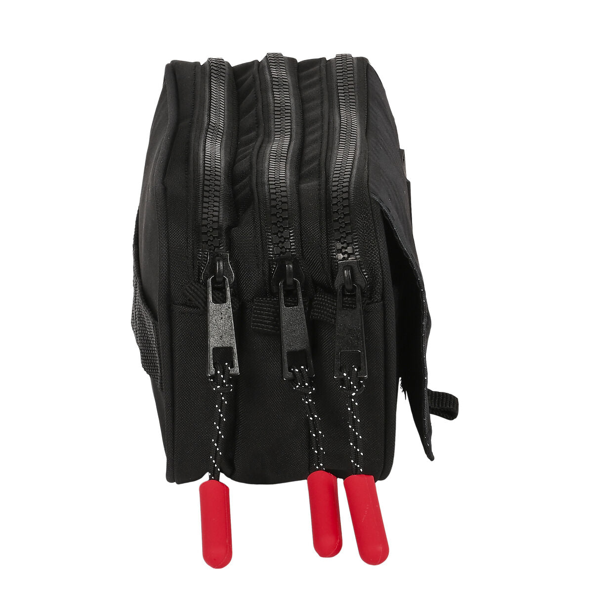 Penar triplu Paul Frank Campers Negru (21,5 x 10 x 8 cm) - Birou și papetărie, Material școlar și educațional