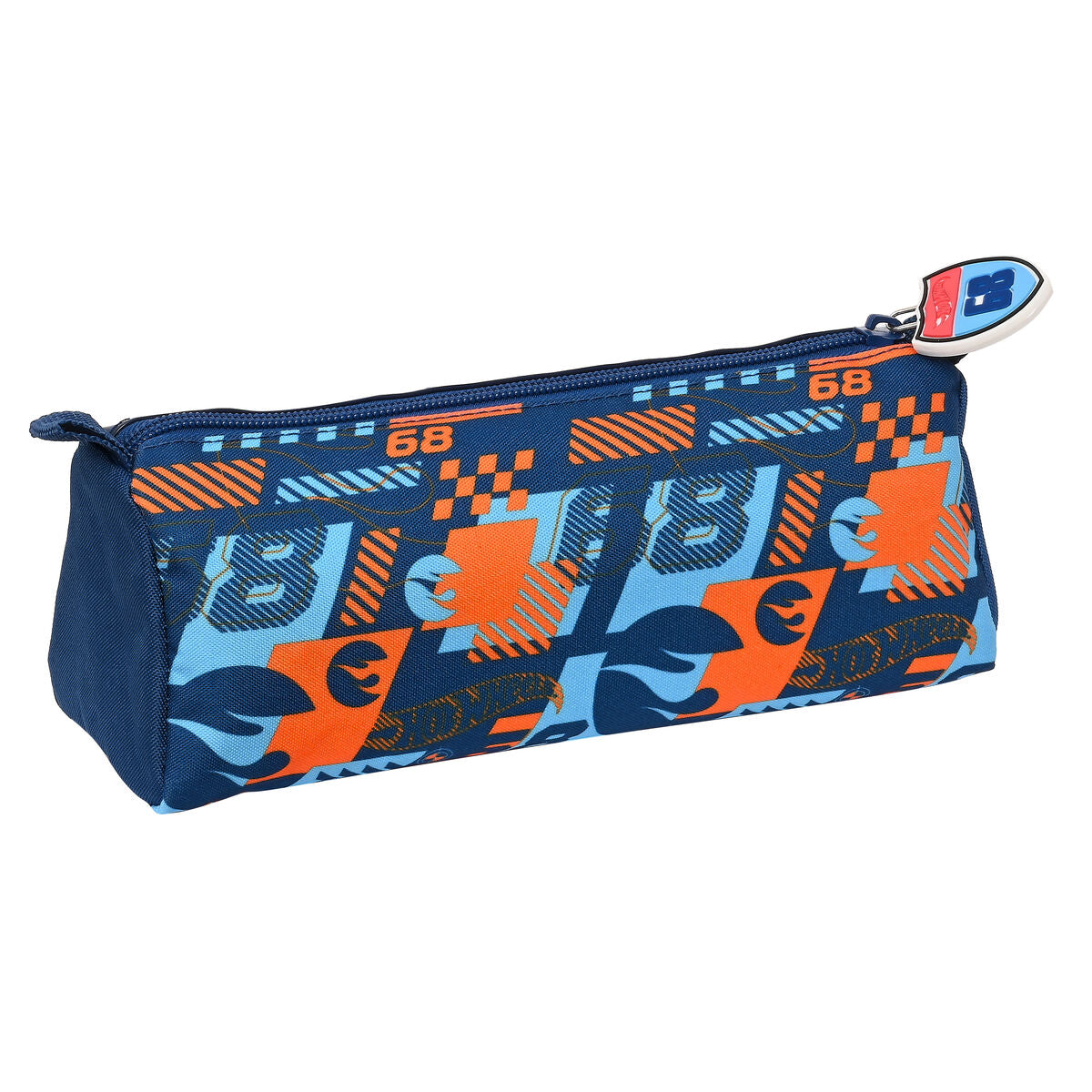 Penar Școlar Hot Wheels Speed club Portocaliu Bleumarin (21 x 8 x 7 cm) - Birou și papetărie, Material școlar și educațional