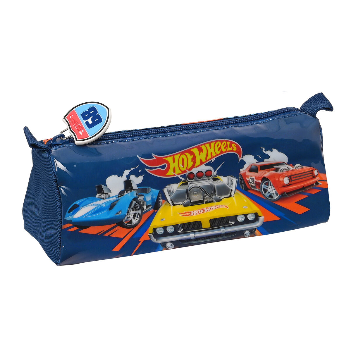 Penar Școlar Hot Wheels Speed club Portocaliu Bleumarin (21 x 8 x 7 cm) - Birou și papetărie, Material școlar și educațional