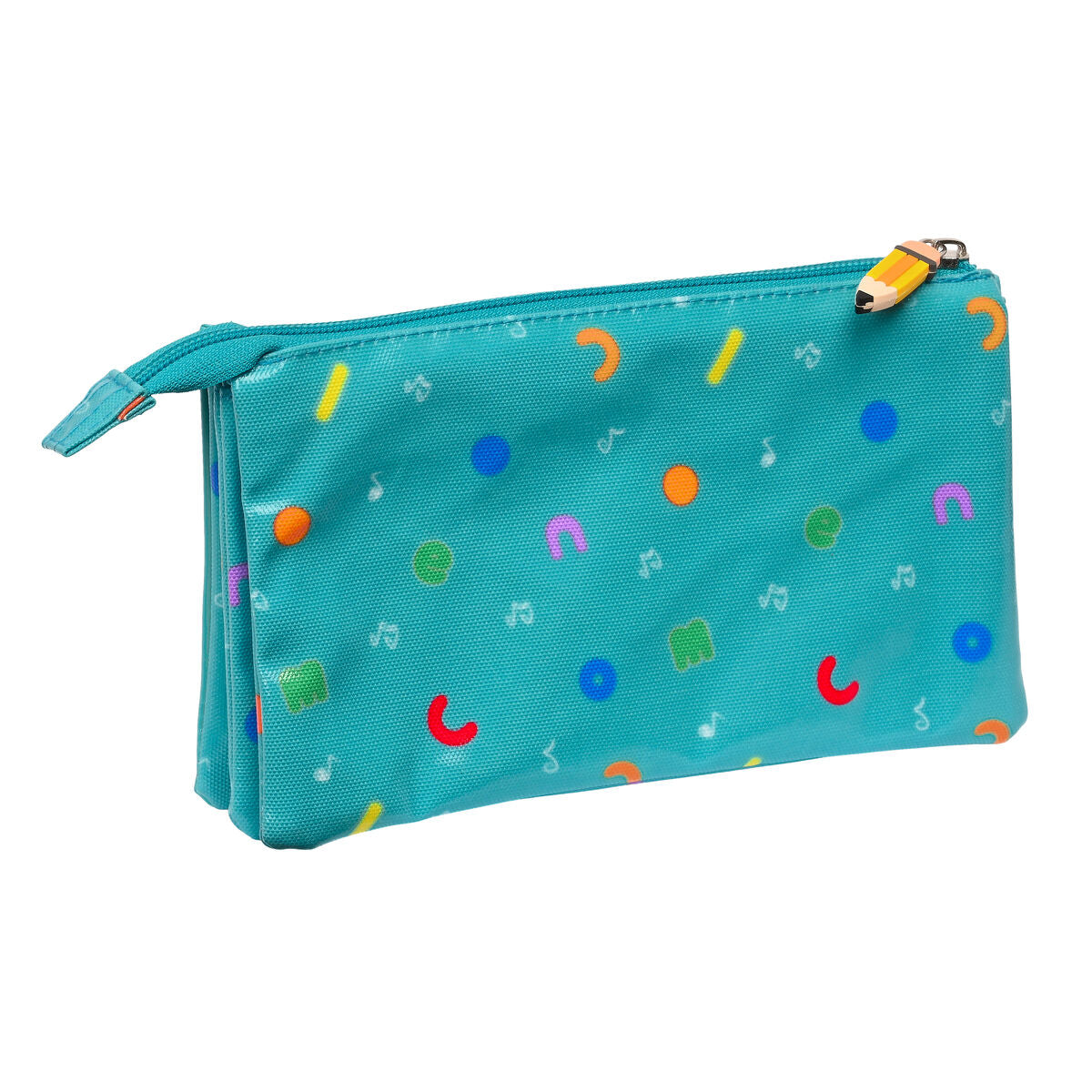 Penar triplu CoComelon Back to class Albastru deschis (22 x 12 x 3 cm) - Birou și papetărie, Material școlar și educațional