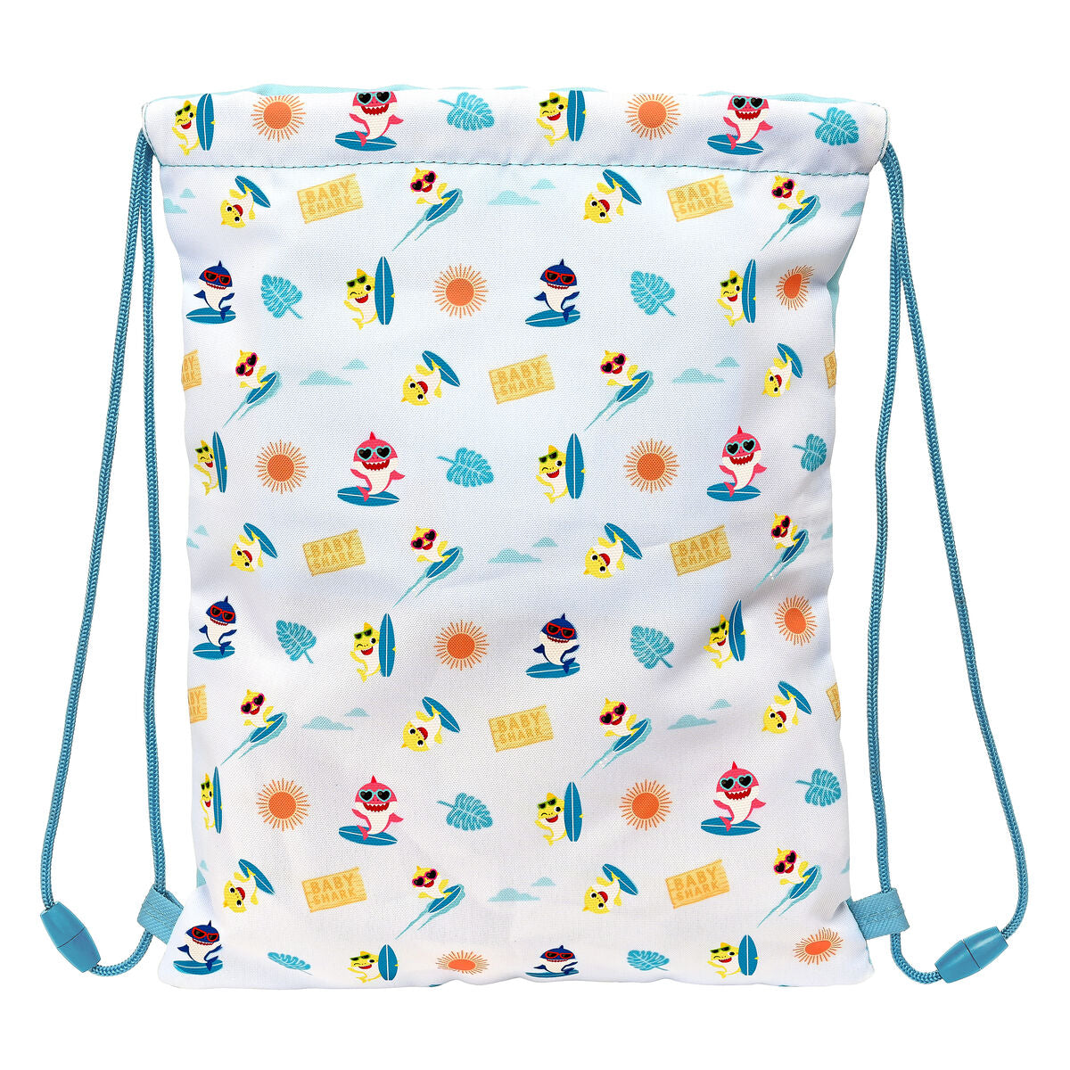 Geantă Rucsac cu Bretele Baby Shark Surfing Albastru Alb 26 x 34 x 1 cm - Birou și papetărie, Material școlar și educațional