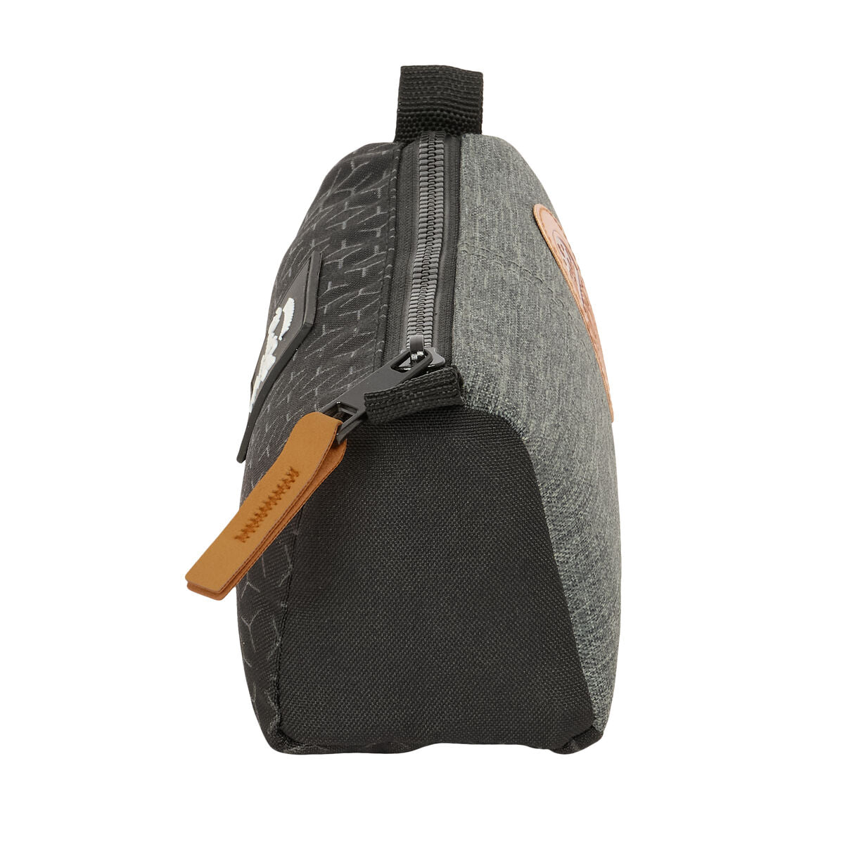 Geantă Universală BlackFit8 Old school Negru Gri 21 x 8 x 7 cm - Birou și papetărie, Material școlar și educațional