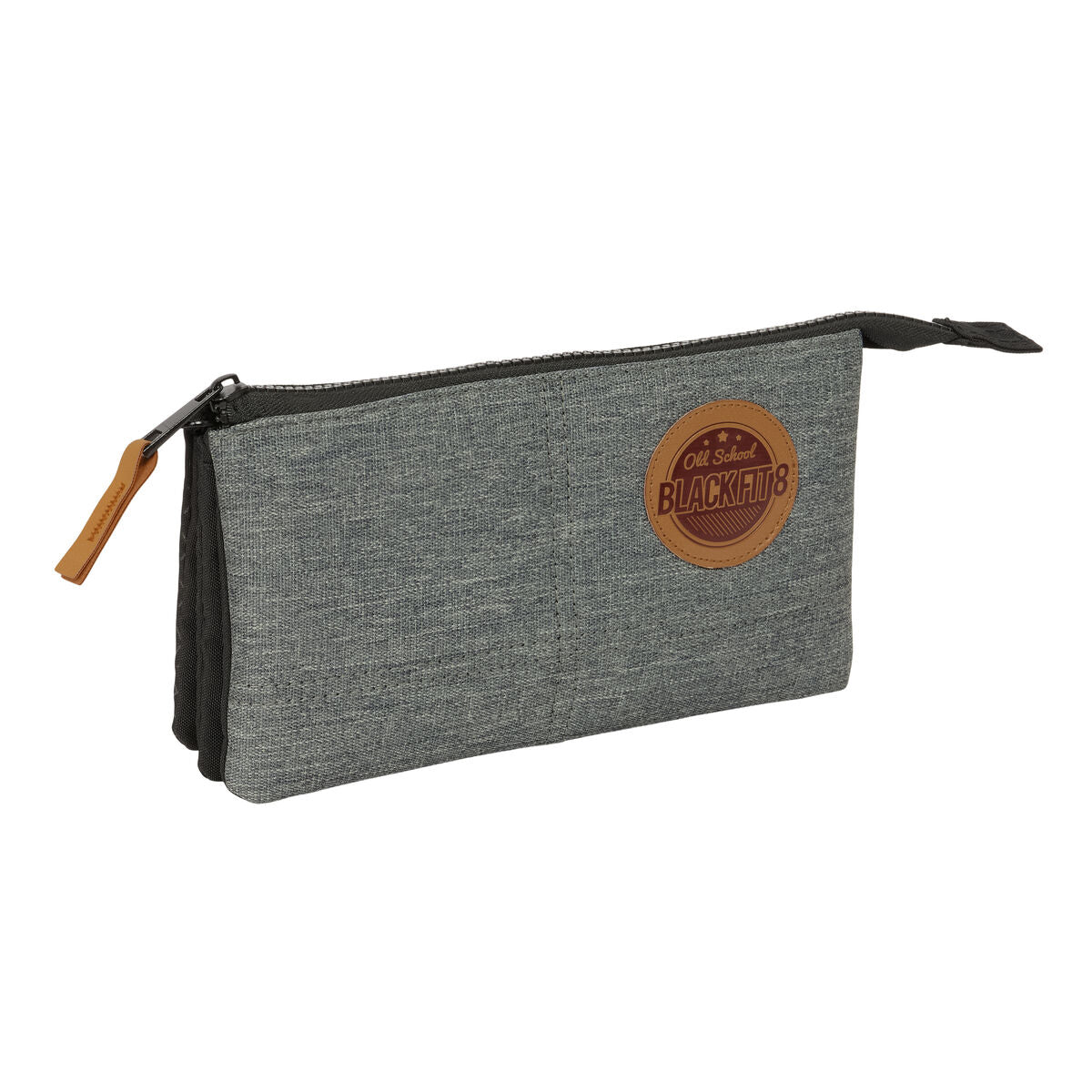 Geantă Universală BlackFit8 Old school Negru Gri 22 x 12 x 3 cm - Birou și papetărie, Material școlar și educațional