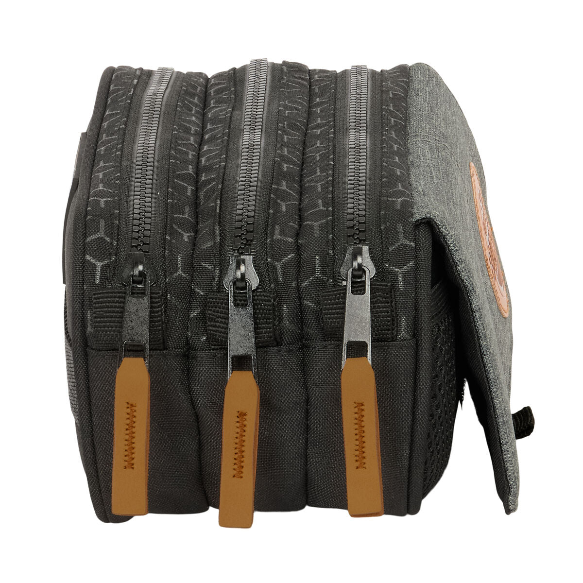 Geantă Universală BlackFit8 Old school Negru Gri 21,5 x 10 x 8 cm - Birou și papetărie, Material școlar și educațional