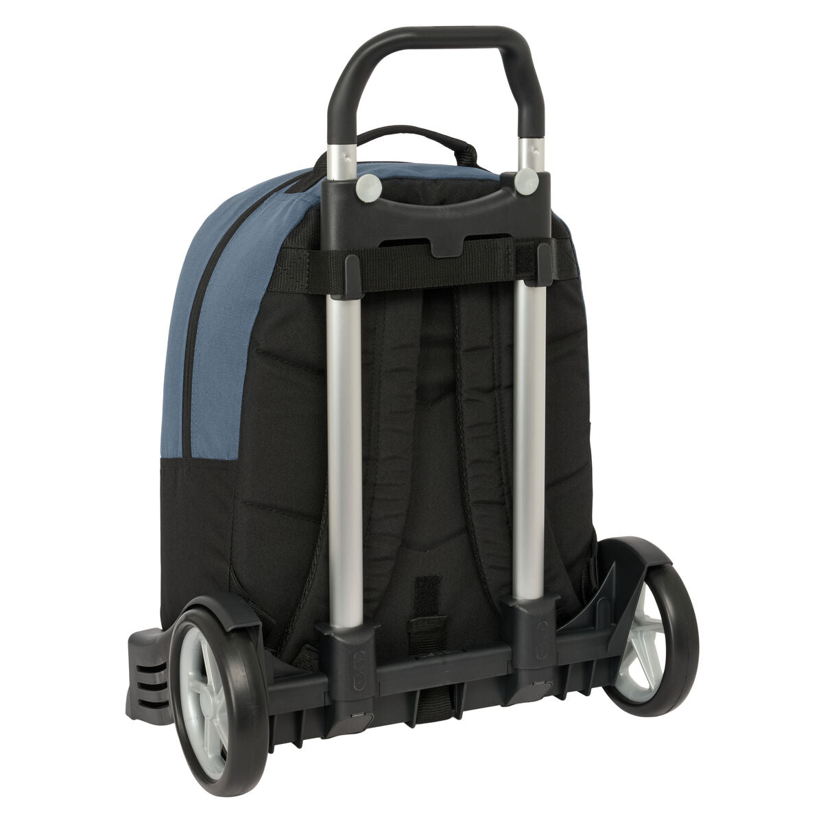 Ghiozdan cu Roți BlackFit8 California Albastru Negru 32 x 42 x 15 cm - Birou și papetărie, Material școlar și educațional