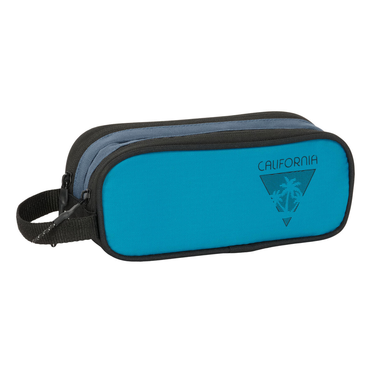 Geantă Universală BlackFit8 California Albastru Negru 21 x 8 x 6 cm - Birou și papetărie, Material școlar și educațional