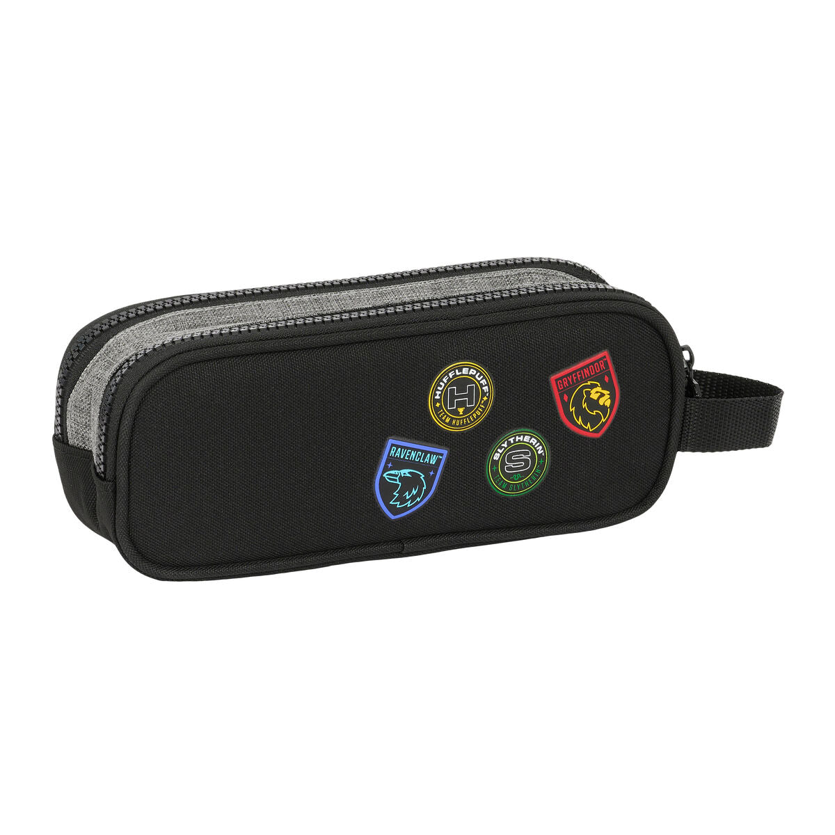 Penar dublu Harry Potter House of champions Negru Gri 21 x 8 x 6 cm - Birou și papetărie, Material școlar și educațional