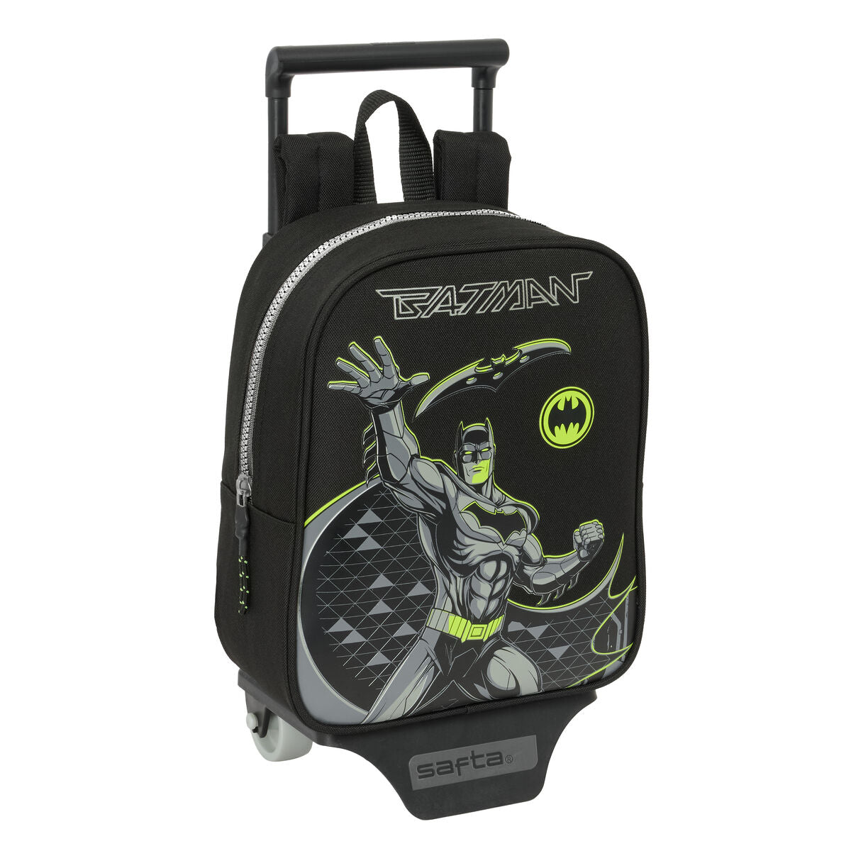 Ghiozdan cu Roți Batman Game over Negru 22 x 27 x 10 cm - Birou și papetărie, Material școlar și educațional