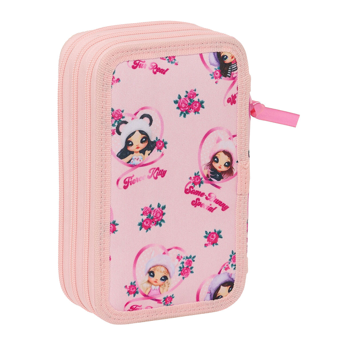 Penar Triplu Na!Na!Na! Surprise Fabulous Roz 12.5 x 19.5 x 5.5 cm (36 Piese) - Birou și papetărie, Material școlar și educațional