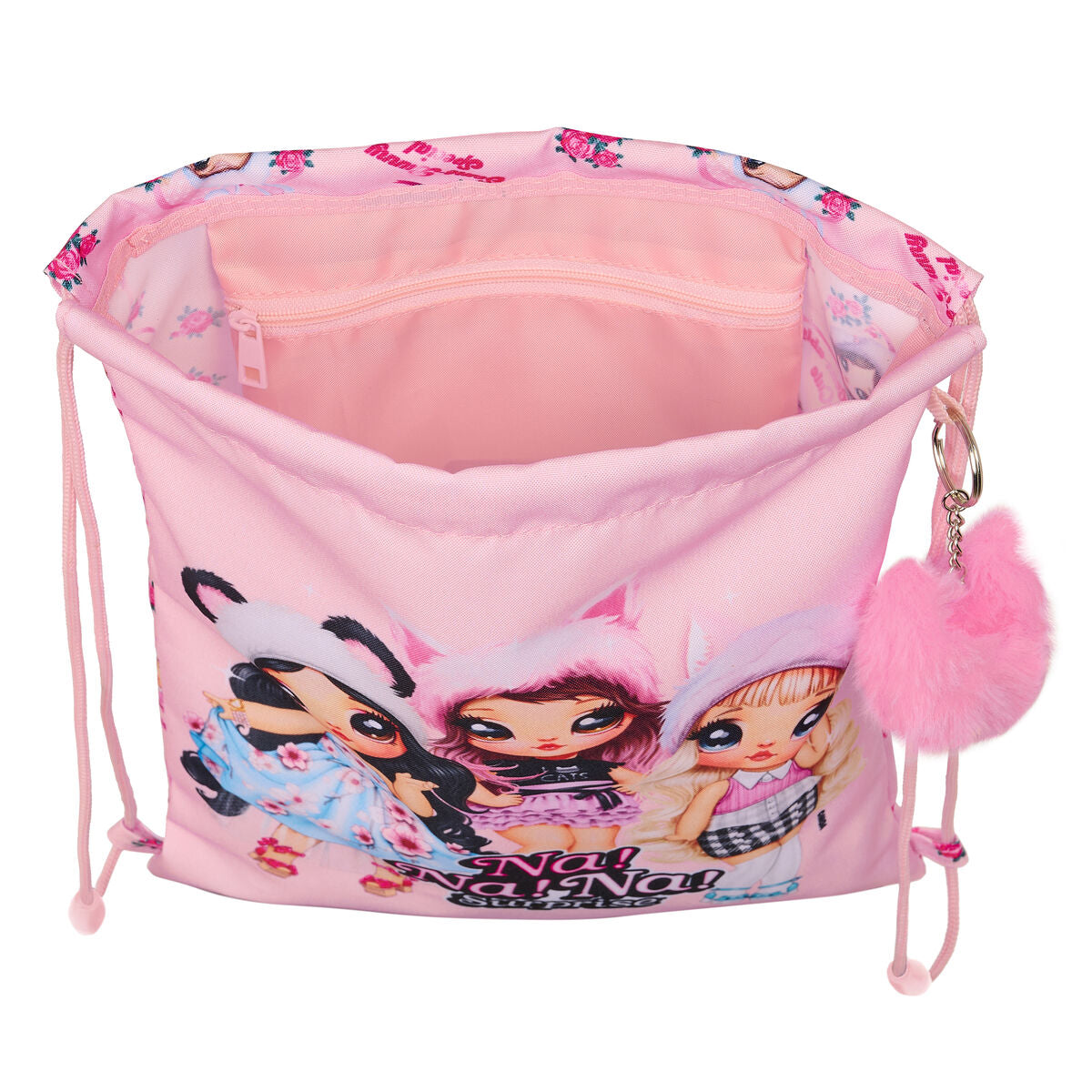 Geantă Rucsac cu Bretele Na!Na!Na! Surprise Fabulous Roz 26 x 34 x 1 cm - Birou și papetărie, Material școlar și educațional