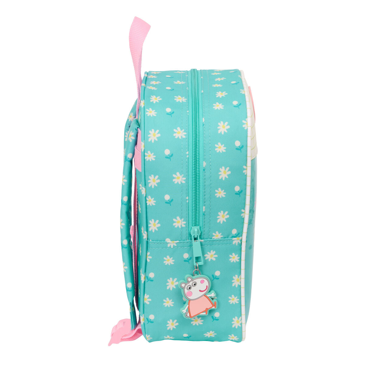 Rucsac pentru Copii Peppa Pig Pretty flowers Galben Mentă 22 x 27 x 10 cm - Birou și papetărie, Material școlar și educațional