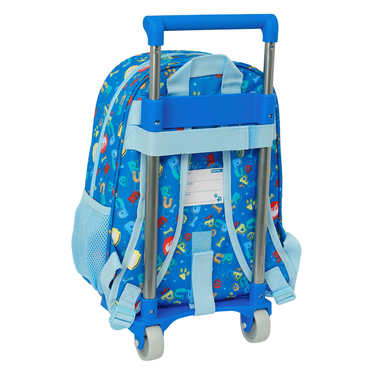 Ghiozdan cu Roți The Paw Patrol Pups rule Albastru 26 x 34 x 11 cm - Birou și papetărie, Material școlar și educațional