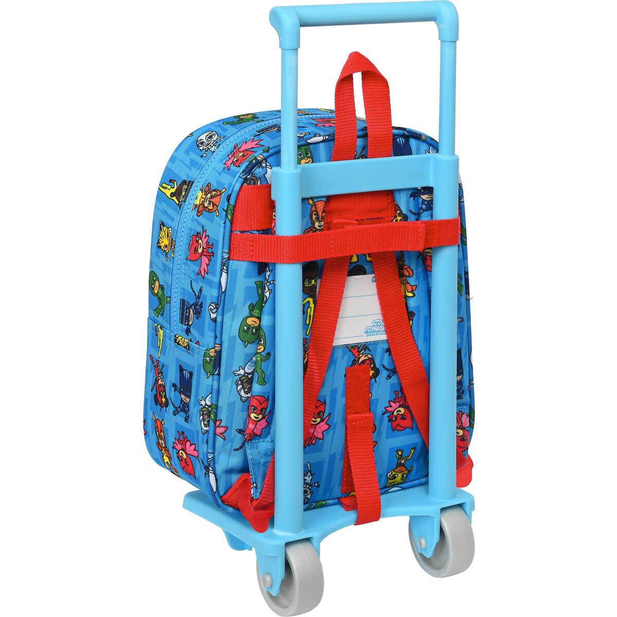 Ghiozdan cu Roți PJ Masks Albastru 22 x 27 x 10 cm - Birou și papetărie, Material școlar și educațional