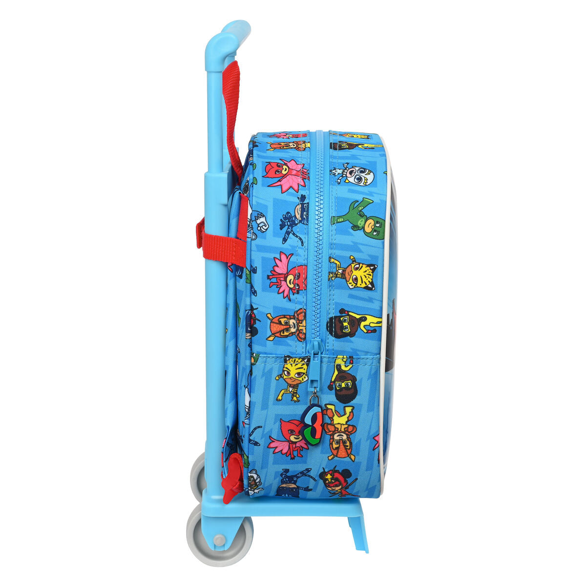Ghiozdan cu Roți PJ Masks Albastru 22 x 27 x 10 cm - Birou și papetărie, Material școlar și educațional