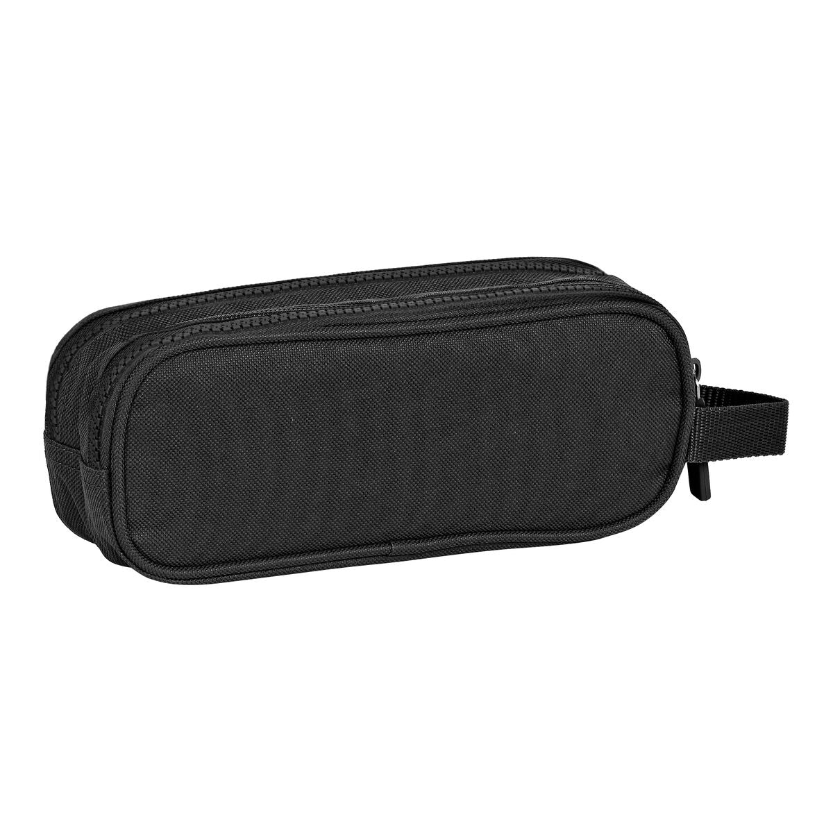 Penar dublu Safta Negru 21 x 8 x 6 cm - Birou și papetărie, Material școlar și educațional