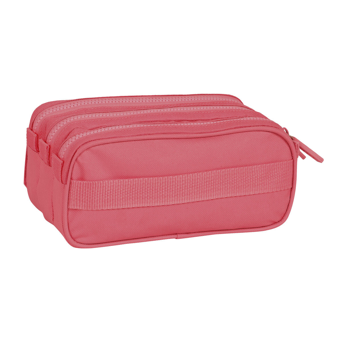 Penar triplu Safta Marsala 21,5 x 10 x 8 cm Castaniu - Birou și papetărie, Material școlar și educațional