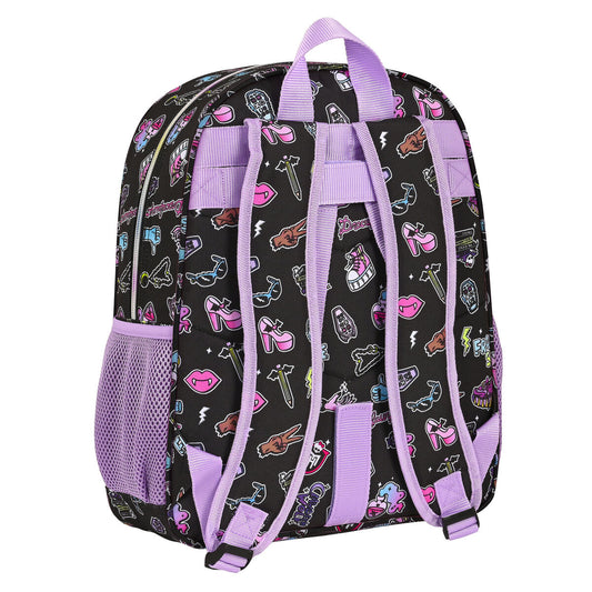 Ghiozdan Monster High Creep Negru 32 X 38 X 12 cm - Birou și papetărie, Material școlar și educațional