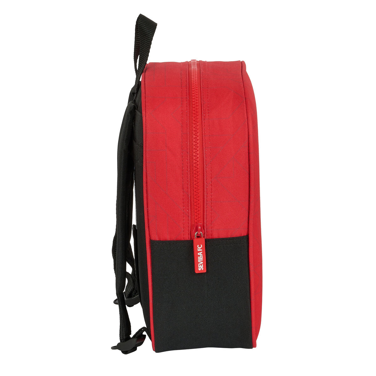 Ghiozdan Sevilla Fútbol Club Negru Roșu 22 x 27 x 10 cm - Birou și papetărie, Material școlar și educațional