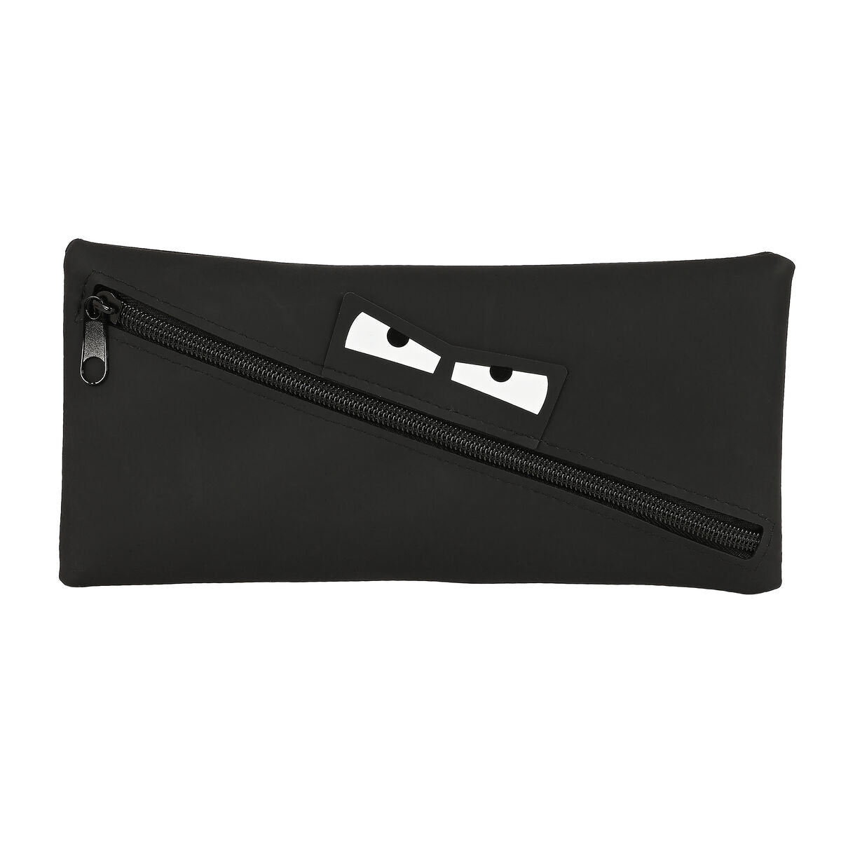 Penar Școlar Safta Față 22 x 11 x 1 cm Negru - Birou și papetărie, Material școlar și educațional