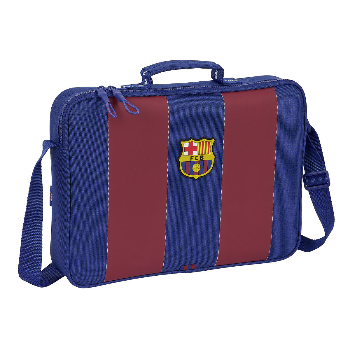 ghiozdan de școală F.C. Barcelona Roșu Bleumarin 38 x 28 x 6 cm - Birou și papetărie, Material școlar și educațional