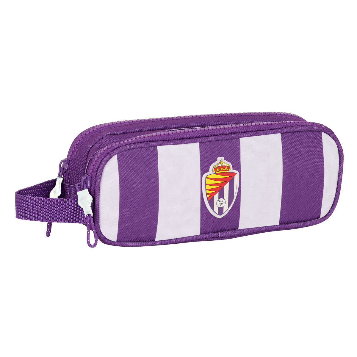 Penar dublu Real Valladolid C.F. Alb Mov 21 x 8 x 6 cm - Birou și papetărie, Material școlar și educațional